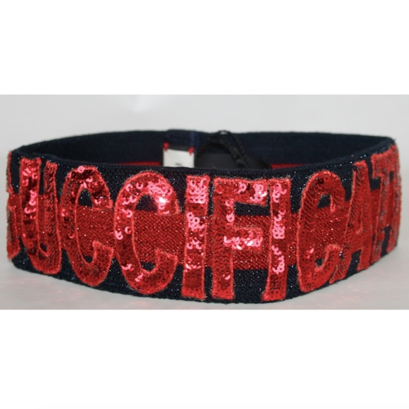 Gucci Guccification Sequin Web Headband - Picture 1 of 6